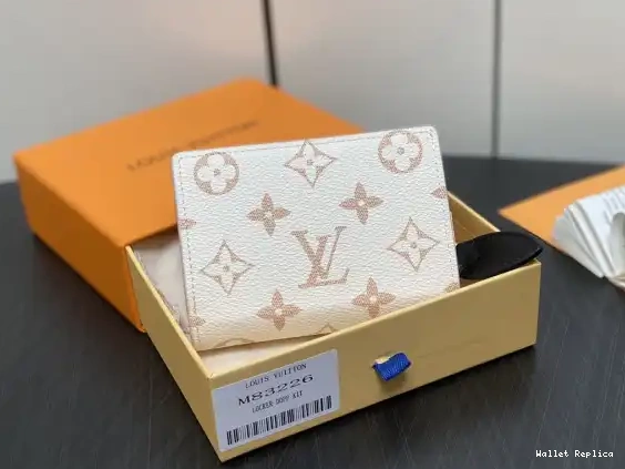 Cheap VUITTON way LOUIS WALLET-11*8.5*3.5cm milky 0630